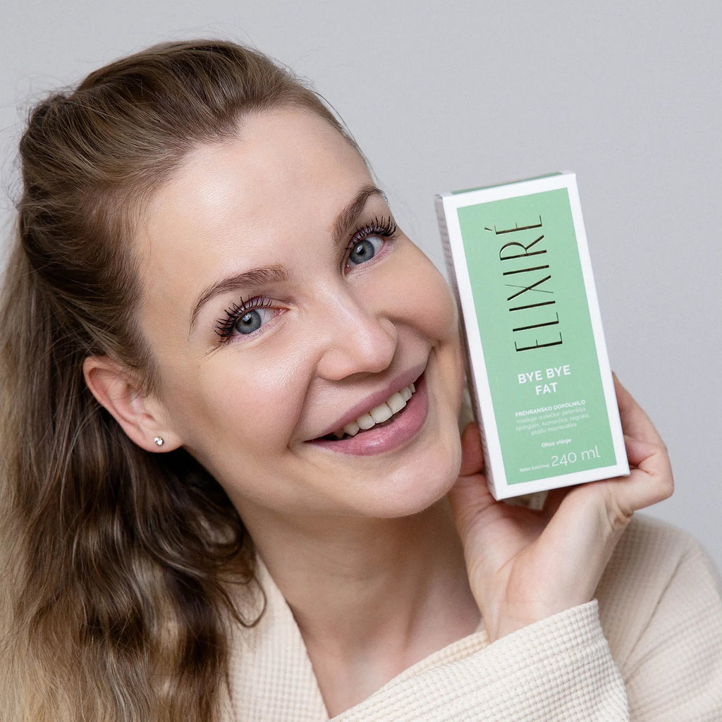 Elixiré Bye Bye Fat — naravna podpora pri hujšanju