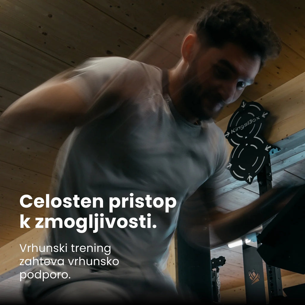 Celosten pristop k zmogljivosti — vrhunski trening zahteva vrhunsko podporo (moški pri dvigovanju uteži)