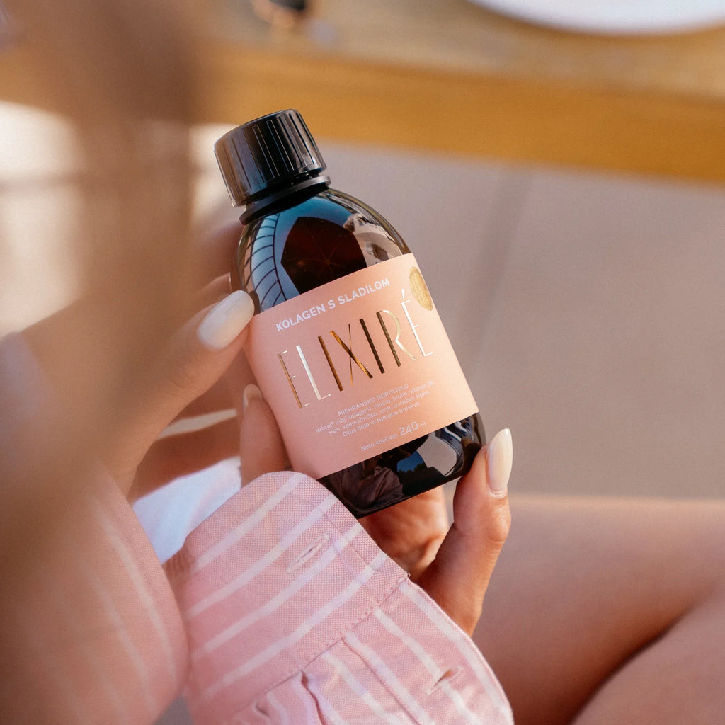 Elixiré Beauty Collagen – izdelano v Sloveniji, GMP standardi, brez dodanih barvil