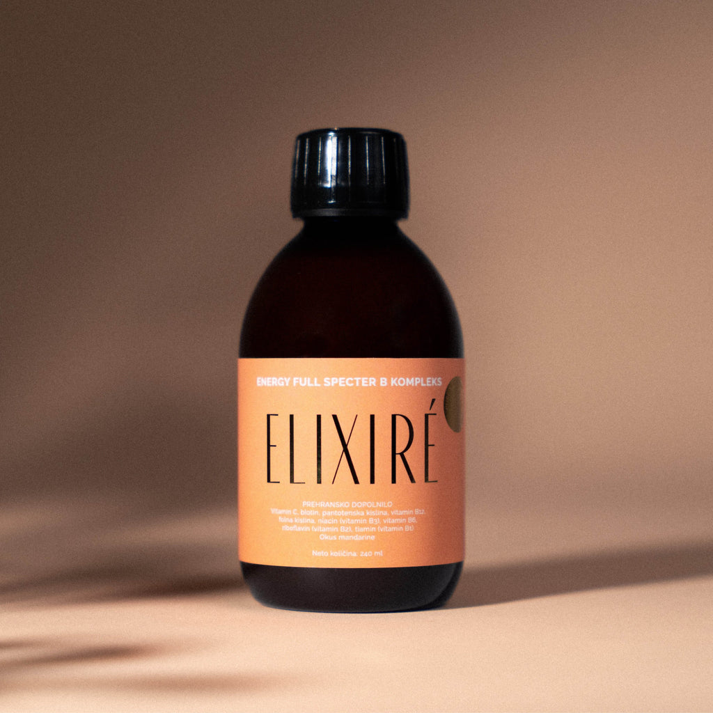 Steklenička Elixiré Liposomski B Kompleks 240 ml
